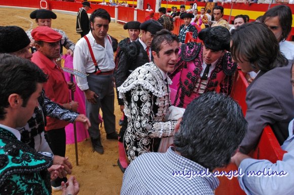 corrida de toros de fandi en granada .