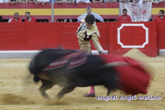 Jose Tomás torea en la feria del corpus