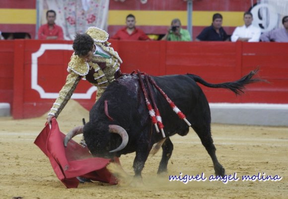 Jose Tomás torea en la feria del corpus