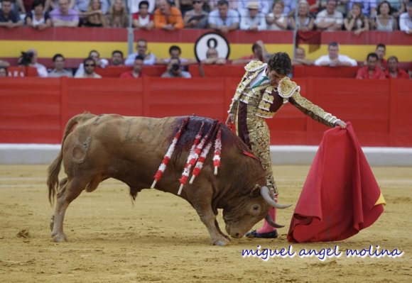 Jose Tomás torea en la feria del corpus