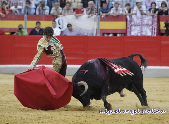 Jose Tomás torea en la feria del corpus