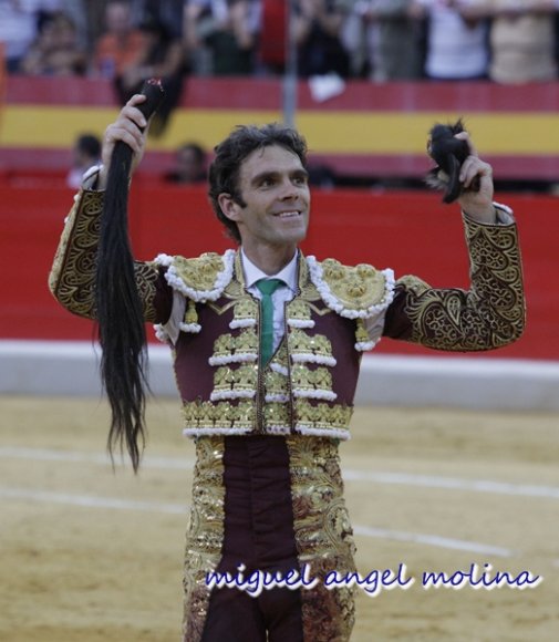 Jose Tomás torea en la feria del corpus