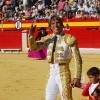 corrida de toros con motivo de las fiestas de la virgen de las a