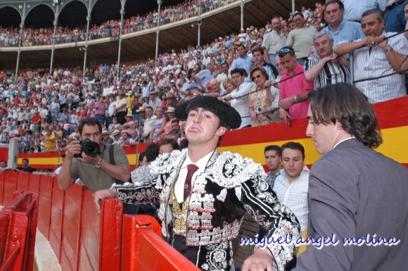 corrida de toros de fandi en granada .